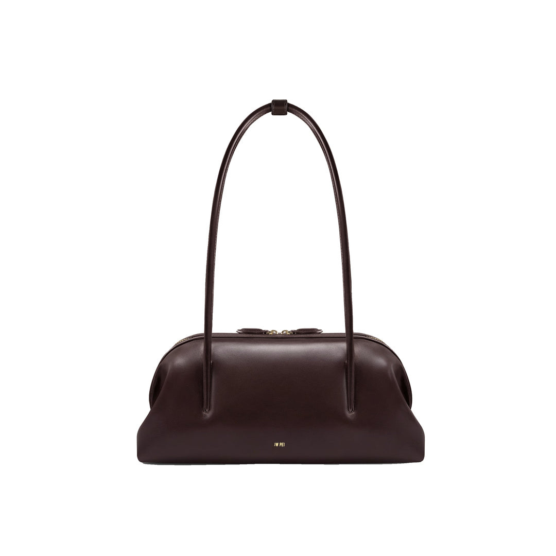 JW PEI Aveline Shoulder Bag - Dark Brown by JW PEI