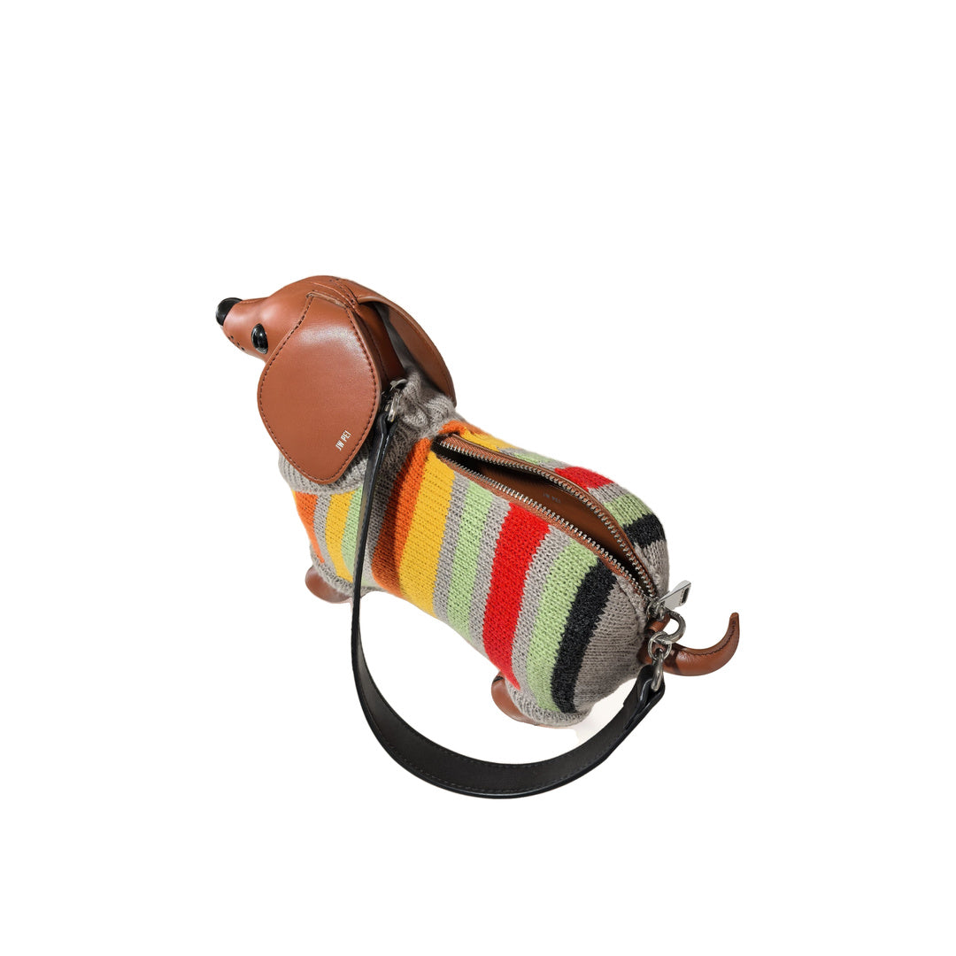 JW PEI Addison Dachshund Handbag - Multicolor by JW PEI