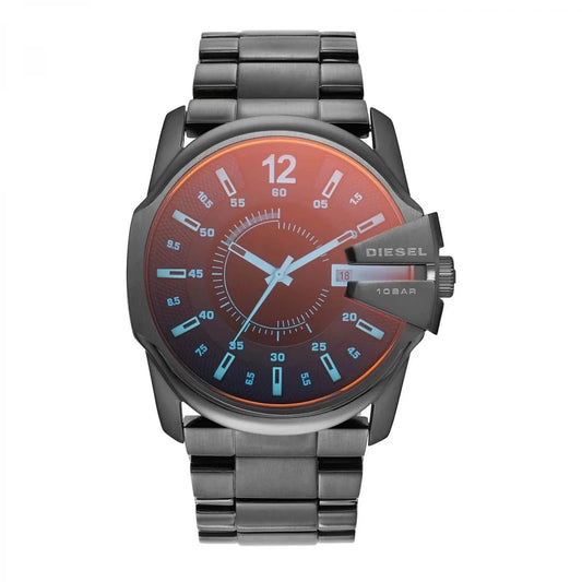 Black Diesel Master Chief Gun-Metal Watch Dz1965