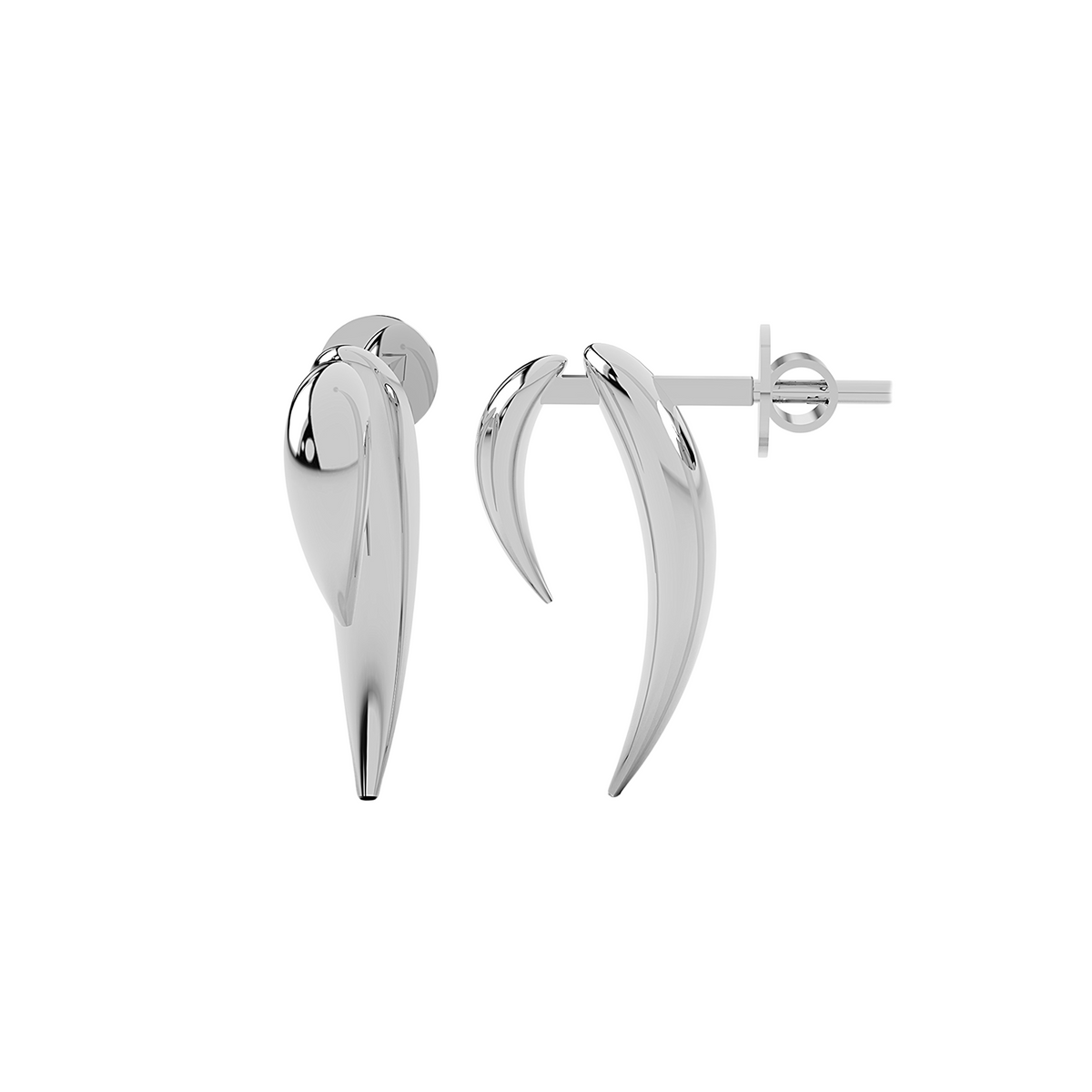 LOBSTER CLAW STUD by The Noble Sculptor