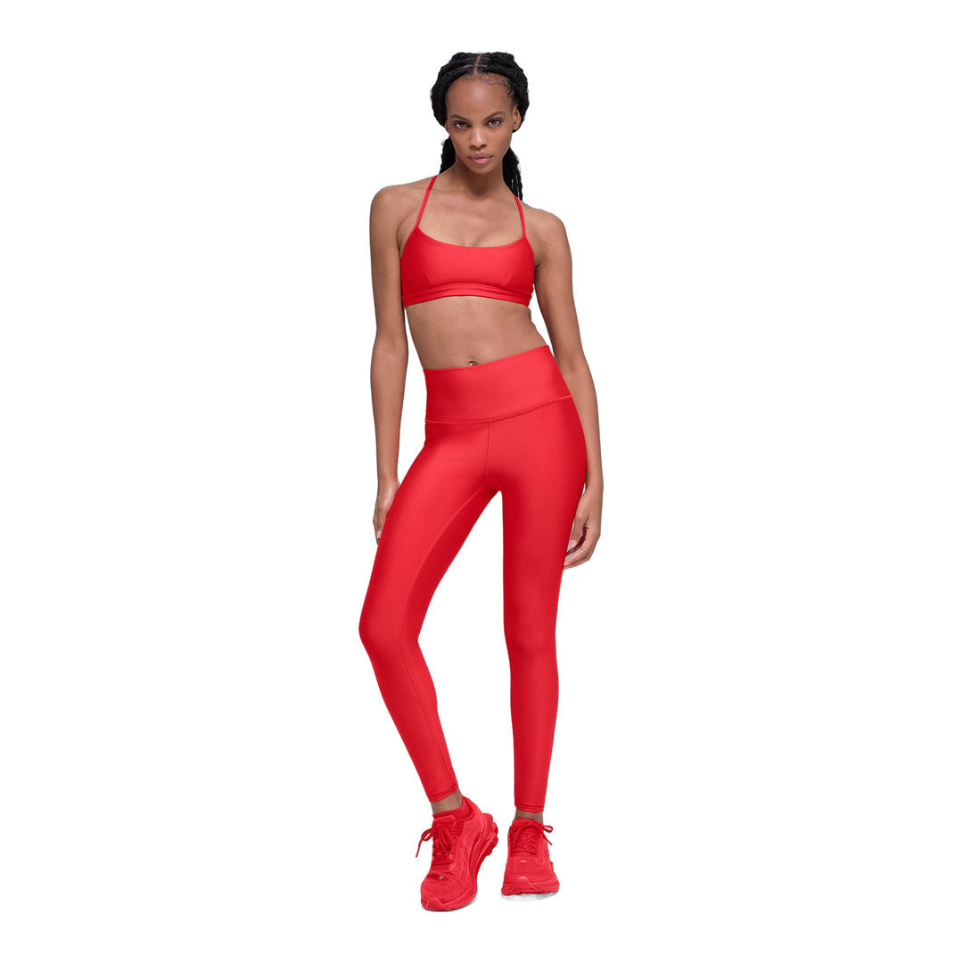 alo Airlift Winter Warm High-Waist Legging - Bright Red by Alo Yoga