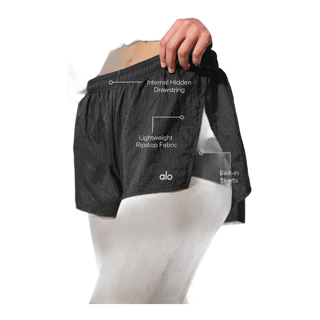 alo Game Time Short - Black by Alo Yoga