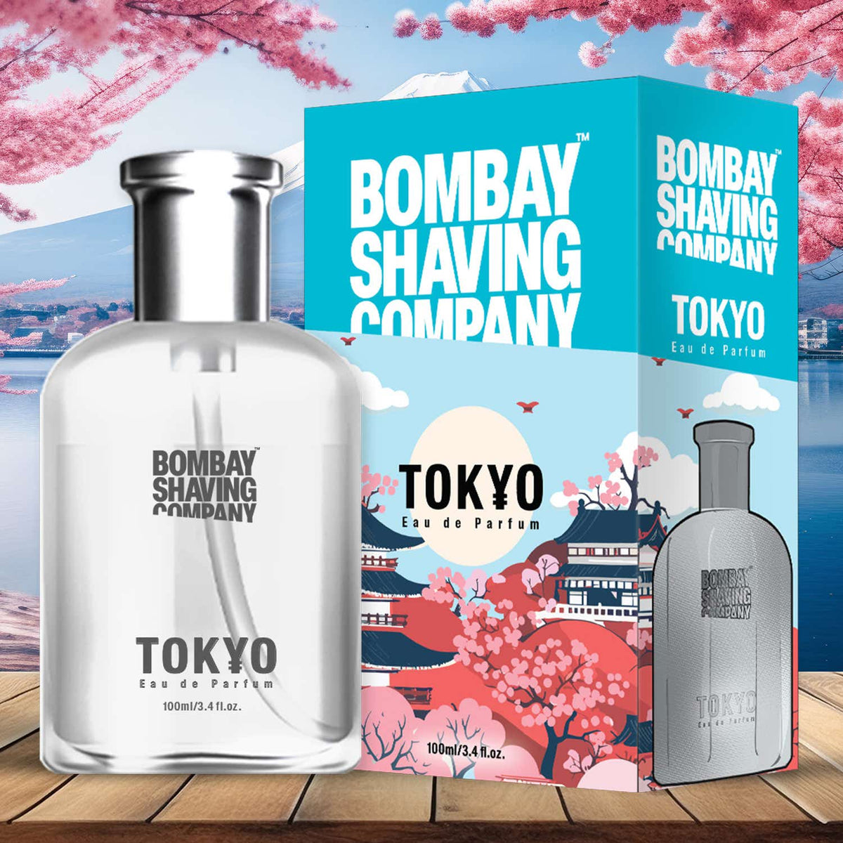 Bombay Shaving Company Tokyo Perfume for Men Premium Fragrance Gift Eau De Parfum (100 ml)