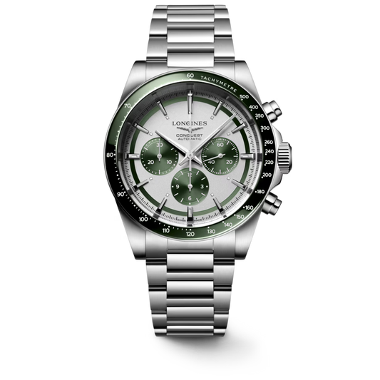 Men’s CONQUEST CHRONOGRAPH L3.835.4.02.6 Automatic Watch - Zeuskicks