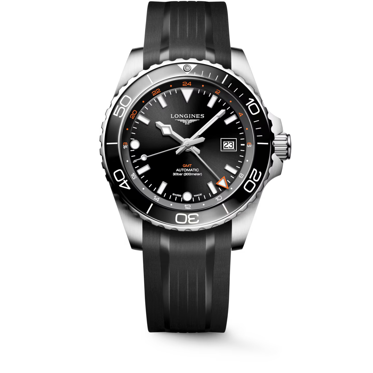 Men’s HYDROCONQUEST GMT L3.890.4.56.9 Automatic Watch