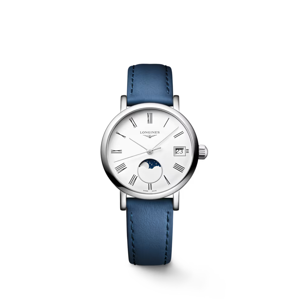 Women’s Longines Elegant Collection Moonphase Quartz Watch