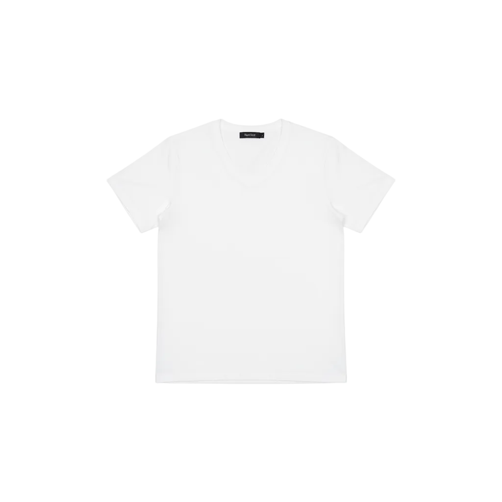 Initial V Neck Tee- Unisex by Temporary Clo