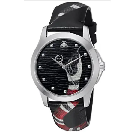 Women’s Gucci YA1264007 38MM Black Dial Watch