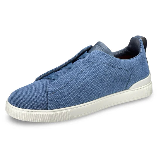 Loro Piana Triple Stitch Canvas Sneaker