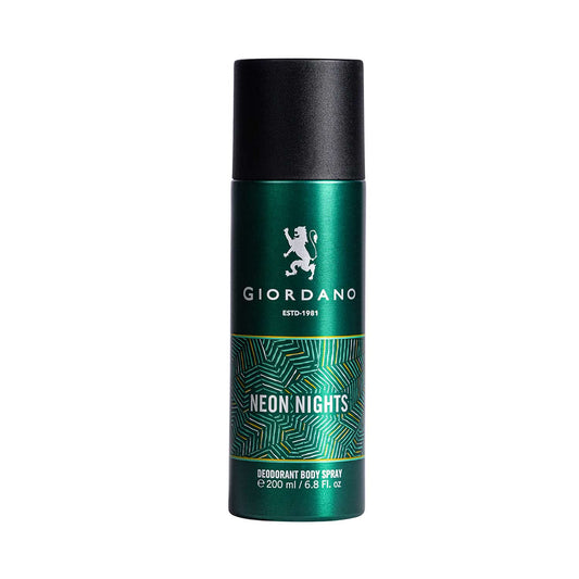 Giordano Neon Nights Deodorant Spray (200 ml)
